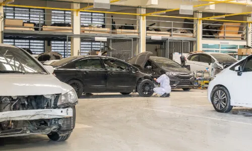 Collision Center Security