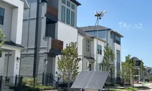 Solar Trailer at Residential Community - Thumb