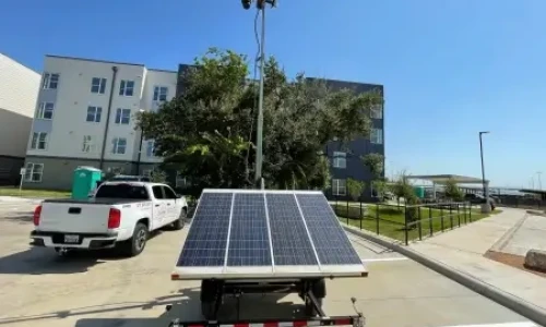 Solar Powered Surveillance Trailer - Thumbnail