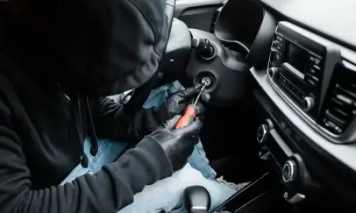 Vehicle Theft From Inside - Inside