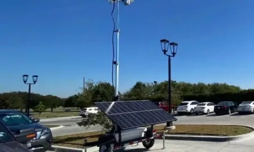 LotGuard Surveillance Trailer Parking Lot - Thumbnail