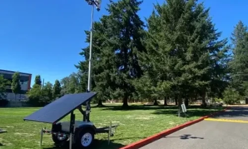 Mobile Solar Security Trailer - Thumbnail