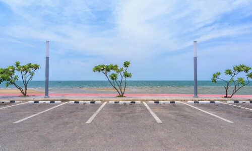 Beachfront Parking Lot - Thumbnail