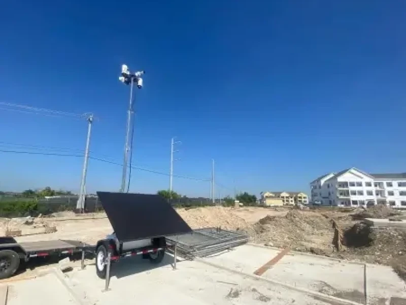 Solar Trailer for Jobsite - Thumbnail