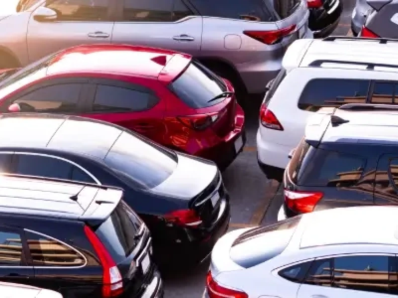 Blog Wide Cars parked at Auto Dealerships