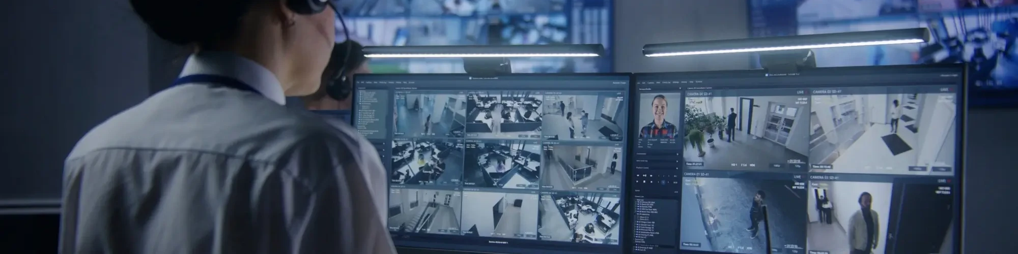 Monitoring center workers