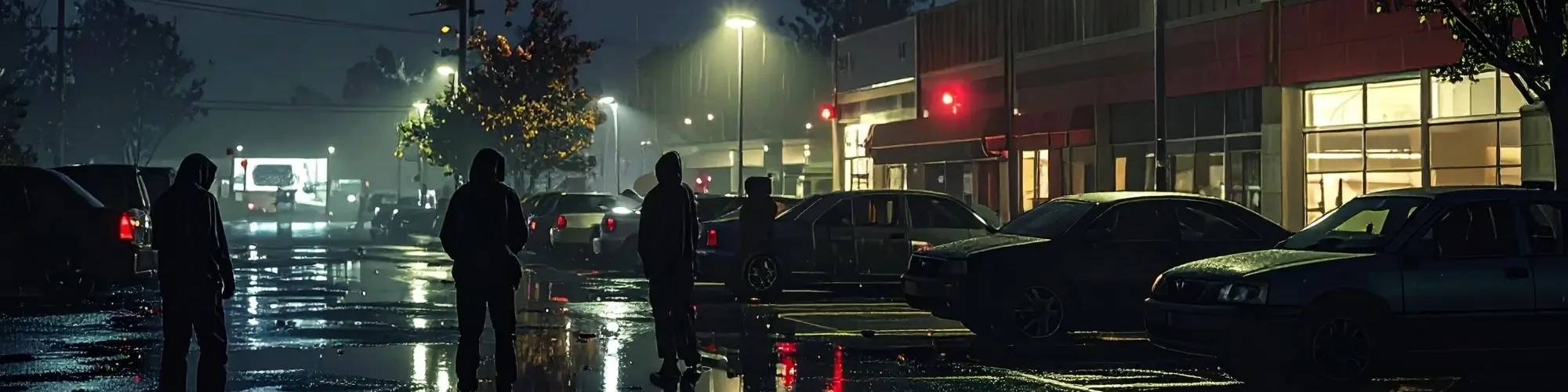 Loitering a Retail Parking Lot at Night