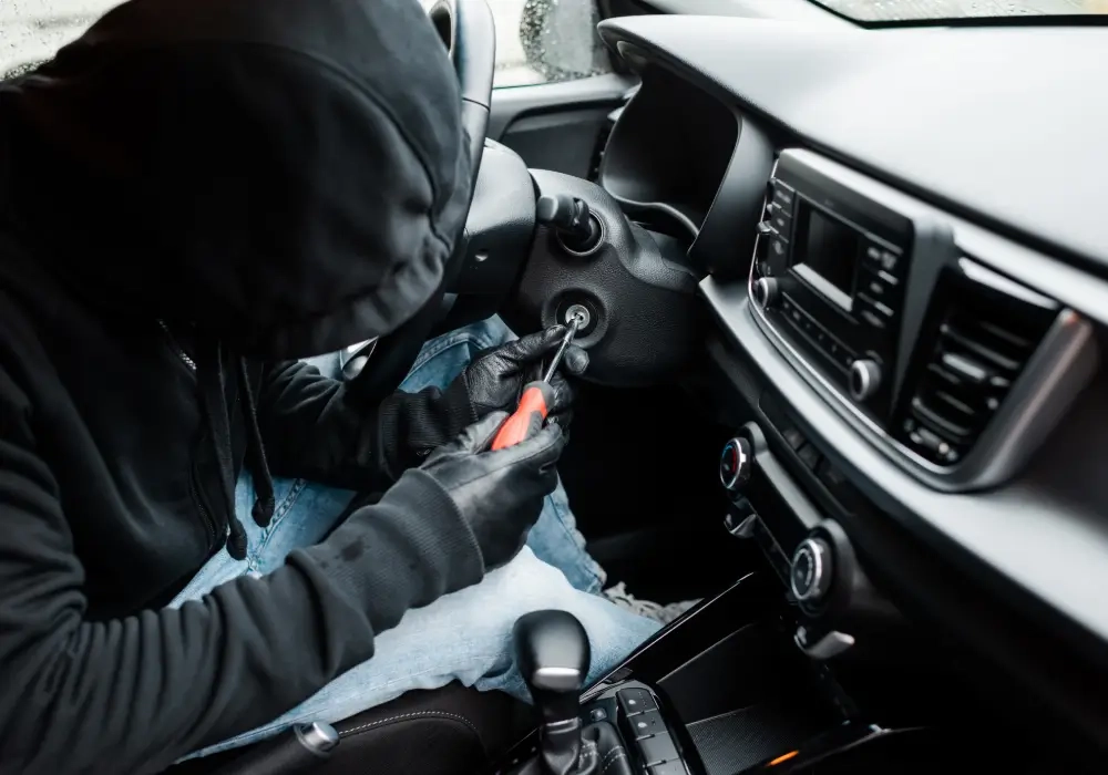 Vehicle Theft From Inside