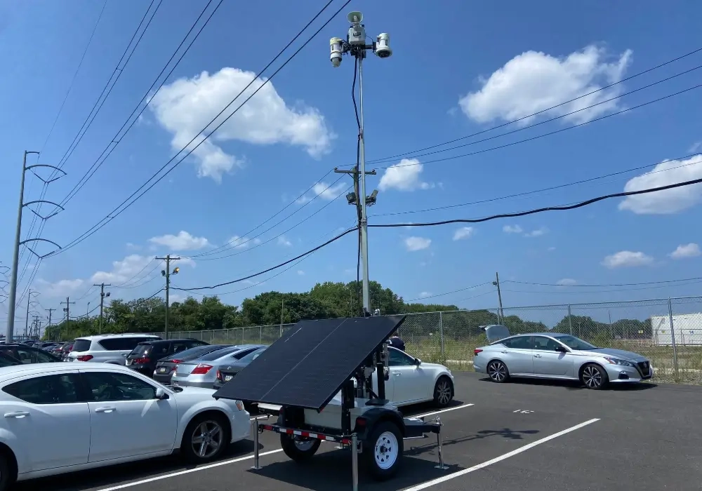 Vehicle Video Surveillance Unit at Parking Lot