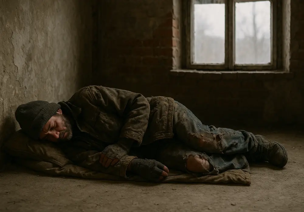 Squatter at Vacant Property