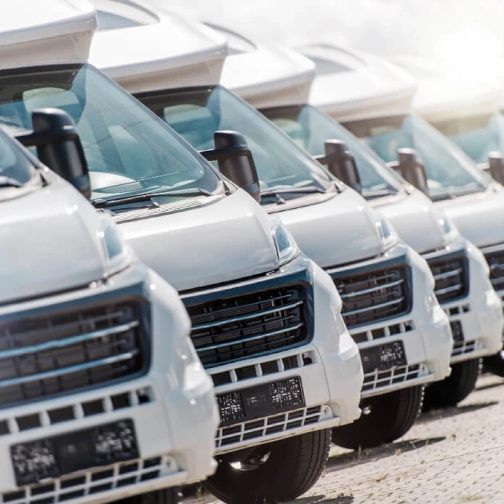 RV Vehicles at Dealership