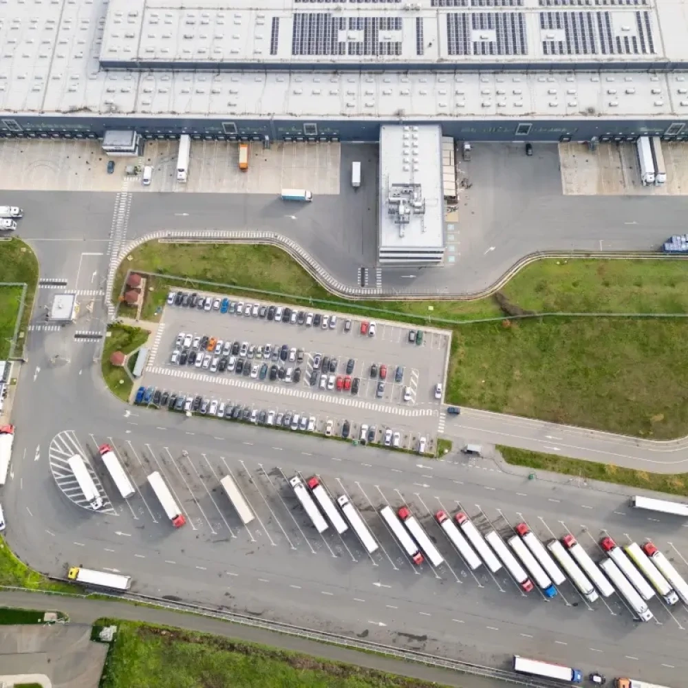 Distribution Center Above