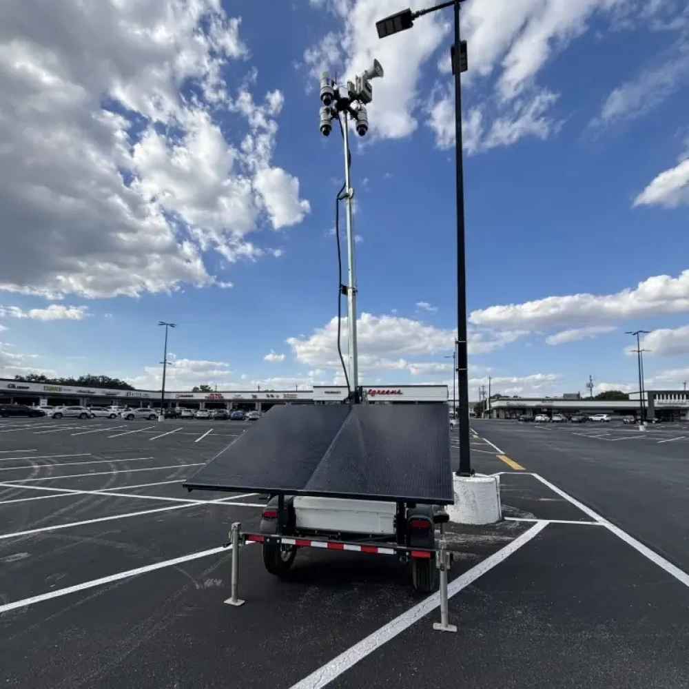 LotGuard Unit in Retail Lot Environment