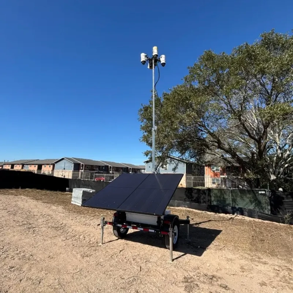 LotGuard Security Trailer - Remote Location