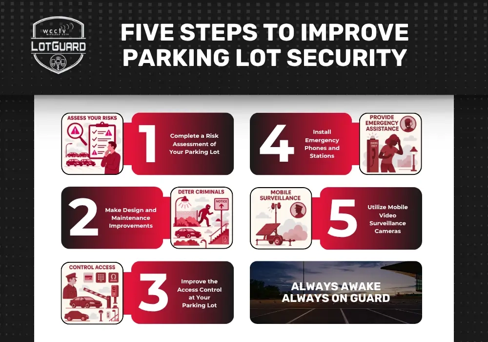 5 Steps to Improve Parking Lot Security